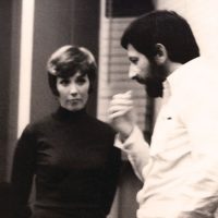 With Julie Andrews for 1968 film "Star."